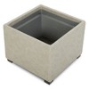 Spruce&Spring Storage Stool Ottoman - 4 of 4