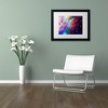 Trademark Fine Art -Beata Czyzowska Young 'Rainbow Logistics II' Matted Framed Art - 3 of 4