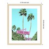 Amanti Art Coral Sands Vintage Motel Sign by Tom Windeknecht Wood Framed Wall Art Print - 3 of 4
