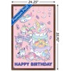 Trends International Hello Kitty and Friends - Happy Birthday Framed Wall Poster Prints - 3 of 4