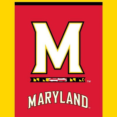 Maryland Terrapins Red and Yellow Polyester House Flag