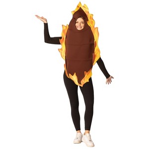 Imposta Costumes Adult Hot Stuff Costume Costume - Size One Size Fits Most - Brown - 1 of 2