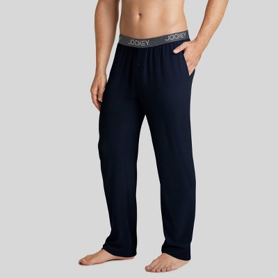 mens elastic waist lounge pants