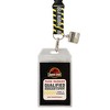 Jurassic Park Ranger Lanyard with Rubber Charm and Clear ID Sleeve - 2 of 3