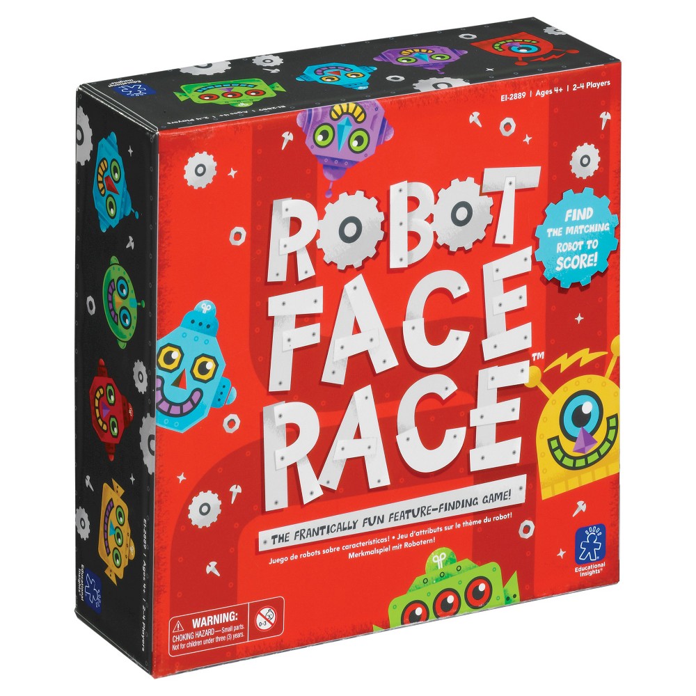 UPC 086002028891 product image for Educational Insights Robot Face Race Game | upcitemdb.com