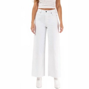 Women's Nori Clean Cropped Wide Leg Jeans - HIDDEN - 1 of 4