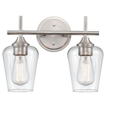 Millennium Lighting Ashford 2 - Light Vanity in  Brushed Nickel