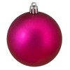 Northlight 16ct Shatterproof 4-Finish Christmas Ball Ornament Set 3” - Pink - 3 of 4