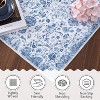 Hallway Runner Rug Machine Washable Soft Vintage Area Rugs for Bedroom Living Room Kitchen Non Slip Floor Runner Stain - 2 of 4