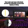 Costway 14FT\16FT\18FT\20FT Inflatable  Projector Screen Projection Outdoor Home Theater W/ Blower - 4 of 4