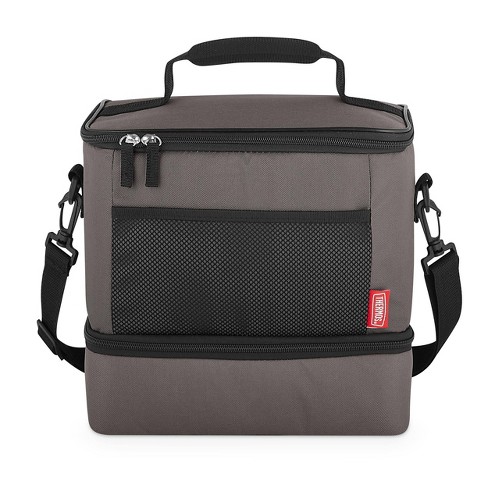 Thermos 12 Can Dual Lunch Bag - Gray : Target