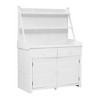 65" Outdoor Potting Bench Table, Wooden Patio Workstation with Storage Shelf, Drawer and Cabinet, Garden Potting Bench for Backyard Patio - 4 of 4