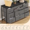 Garvee Stylish 55'' TV Console with 10 Drawers & Built-in Power Outlet – Versatile Storage for Any Room - 4 of 4