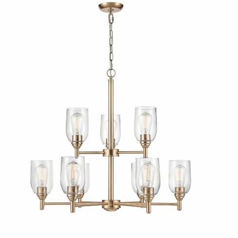 Millennium Lighting Delvona 4-Light Modern Gold Modern