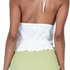 LEVEN SIXTEEN Front Tie Summer Crop Top - 3 of 3