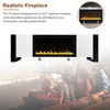 Sapphtopaz TV Stand for TVs Entertainment Center with Storage Cabinets, TV Stands for Living Room - 3 of 4