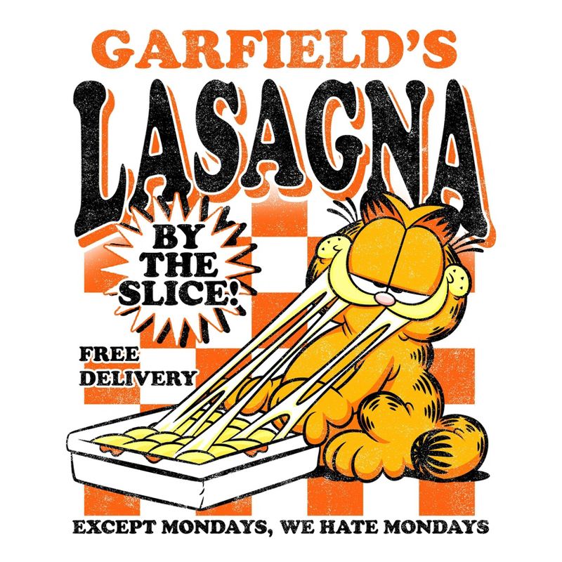 Men&#39;s Garfield Short Sleeve Graphic T-Shirt - White, 3 of 4