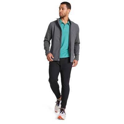 Jockey Men's EverActive Mixed Media Jacket M Grey Heather — фото 4