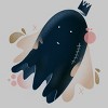 Men's Design By Humans Little floating ghost By Nebenzu T-Shirt - 2 of 4