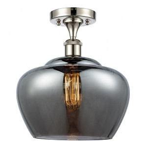 Fenton - 1 Light Semi-Flush Mount In Industrial Style-13 Inches Tall and 11 Inches Wide - 1 of 1