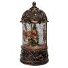 Kurt Adler 8.66-inch Battery Operated Lighted LED Santa and Carousel Water Lantern - 3 of 4
