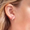Girls' Rounded Classic Huggie Hoop Gold Plated Sterling Silver Earrings - Gold Tone - In Season Jewelry - 3 of 4