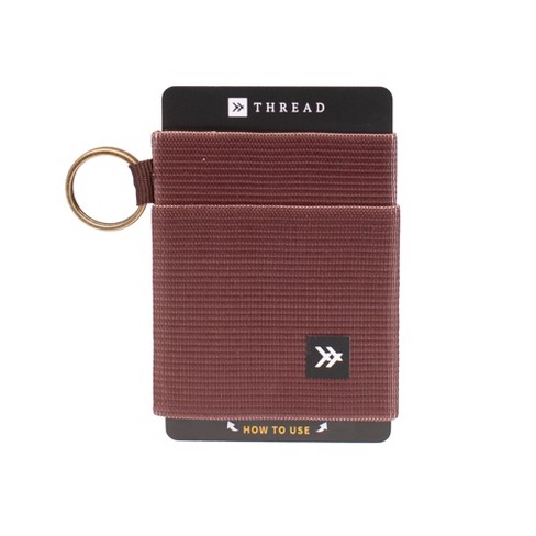 Thread Wallets Elastic Wallet Chocolate : Target