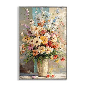 Stupell Industries Happy Sunlit Bouquet Black Framed Giclee Art - 1 of 4
