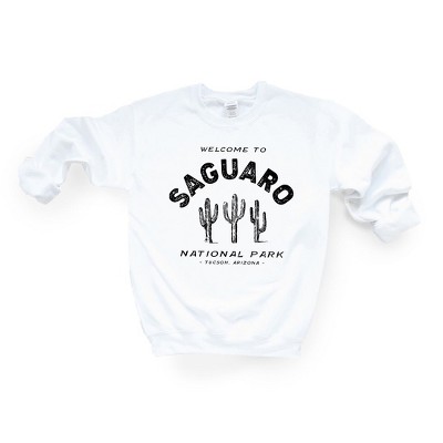 Simply Sage Market Women's Graphic Sweatshirt Vintage Saguaro National Park
