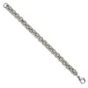 Chisel Stainless Steel Polished 8.5" Fancy Circle Link Bracelet - 4 of 4
