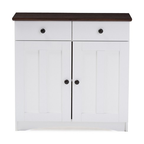 Cabinet with deals drawers and doors