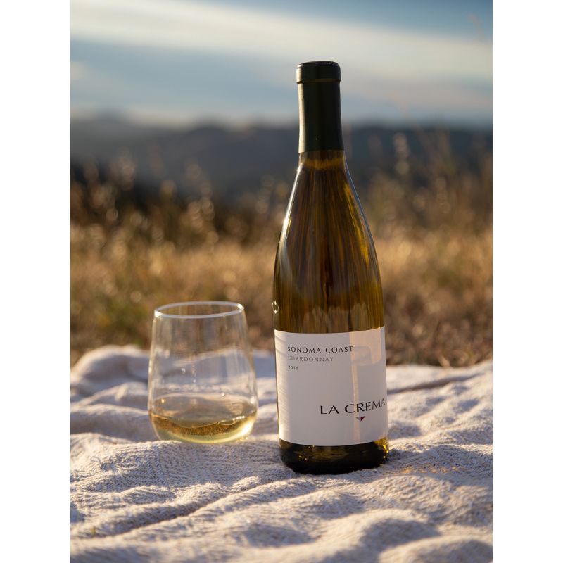 La Crema Sonoma Coast Chardonnay White WIne - 750ml Bottle, 6 of 11