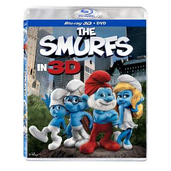 The Smurfs in 3D (3D + 2D) (Blu-ray + DVD + Digital)