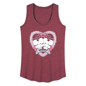 Women's - Pokémon - Tandemaus Coquette Graphic Racerback Tank - 1 of 4