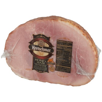 Kretschmar Honey  Ham Off the Bone - priced per lb