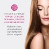 Reserveage Beauty, Keratin Hair Booster with Biotin & Resveratrol, Hair and Nail Growth Supplement for Men and Women - 4 of 4