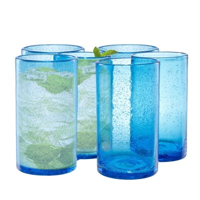 Artland Iris Highball Glass, Set of 6, 17 oz