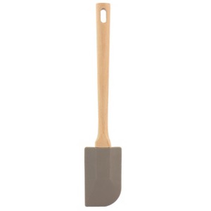 Gibson Beech Wood Silicone Spatula in Gray - 1 of 4