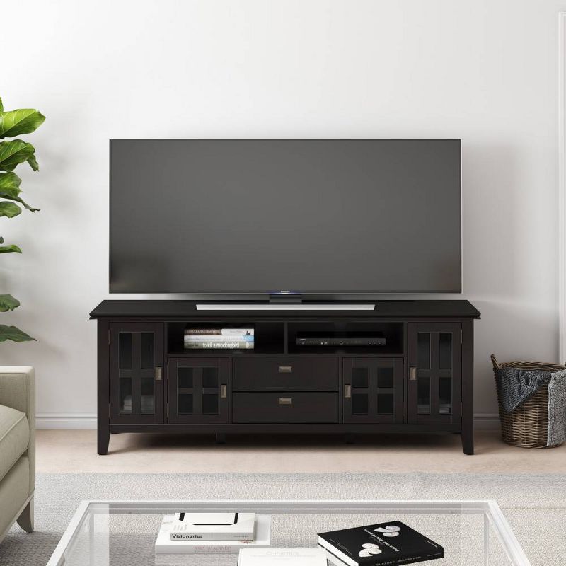 Stratford Solid Wood TV Stand for TVs up to 80" - WyndenHall, 3 of 10