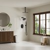 YAWWALK Ceiling Mount 10 and 6 in. Dual Round Shower Head and Handheld Shower Head - 2 of 4
