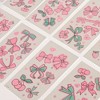 Unique Bargains Adult Simple Butterfly Fake Tattoos Pink Green 1 Set - 3 of 4