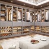 Aheaplus Closet Organizer System with Drawers and Adjustable Shelves, Freestanding Walk-in Wooden Closet - 4 of 4
