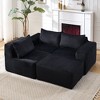 PAGED Modular Sectional Sofa, L-Shape Upholstered Cloud Couch with Deep Seats & High-Elasticity Sponge for Living Room, Home Office - 3 of 4
