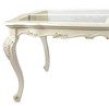 Chantelle 96" Dining Tables Marble Top and Pearl White - Acme Furniture - 2 of 4