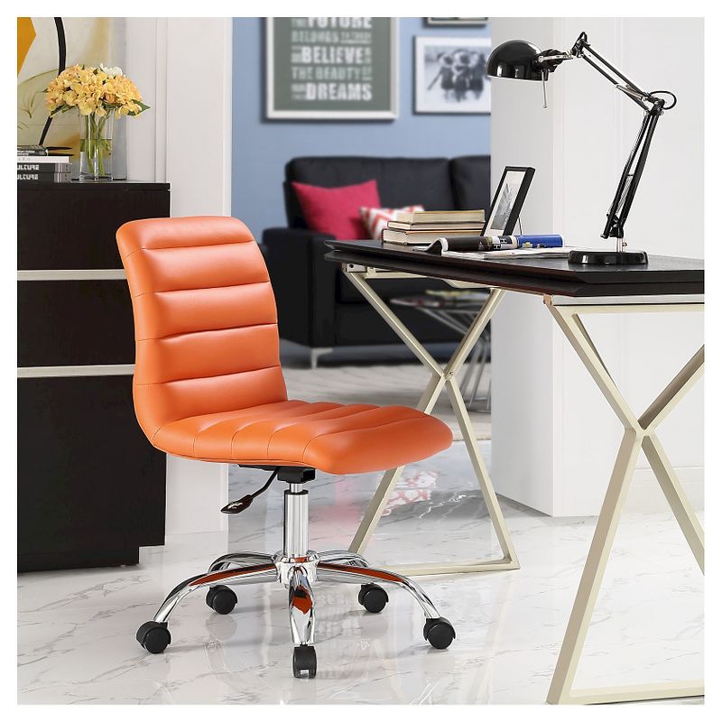 Ripple Midback Armless Office Chair - Modway, 5 of 10