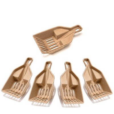 Kitty Sift Eco-Friendly Disposable Litter Scoop (Pack of 5)
