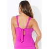 Swimsuits for All Women's Plus Size Keyhole Underwire Tankini Top - image 3 of 3