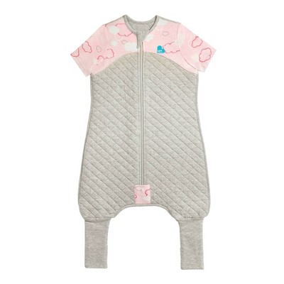 Love To Dream Sleep Suit 1.0 TOG Adaptive Wearable Blanket - Pink Clouds - 12-24 Months