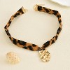Boho Beach Scarf Necklace - Gold Starfish, Cross & Flower Charm Jewelry for Women - 4 of 4