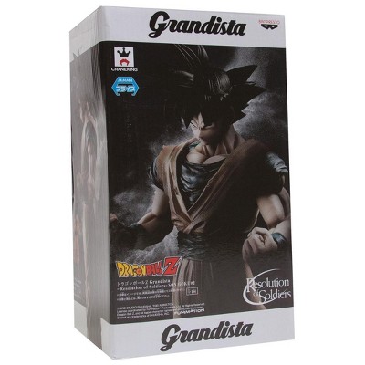 banpresto dragon ball z grandista resolution of soldiers son goku action figure